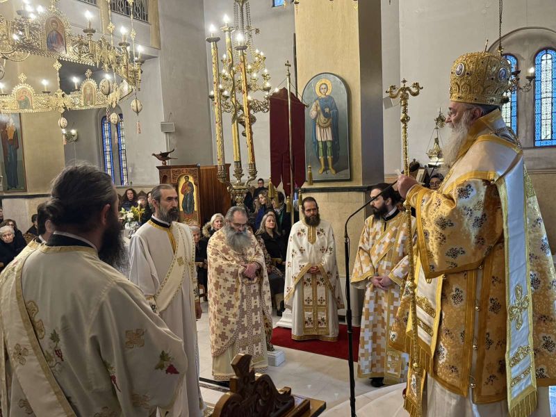 Χειροτονία πρεσβυτέρου στον Άγιο Αθανάσιο Δράμας